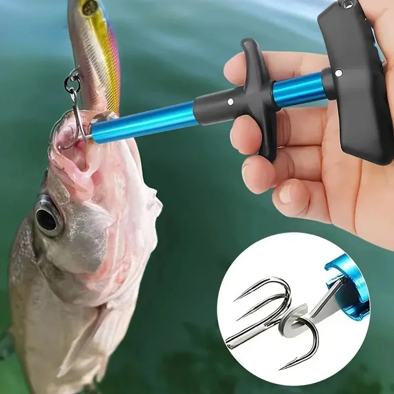 Fishing Equipment Hanger - Portable T-Handle Big Fish Deep Throat