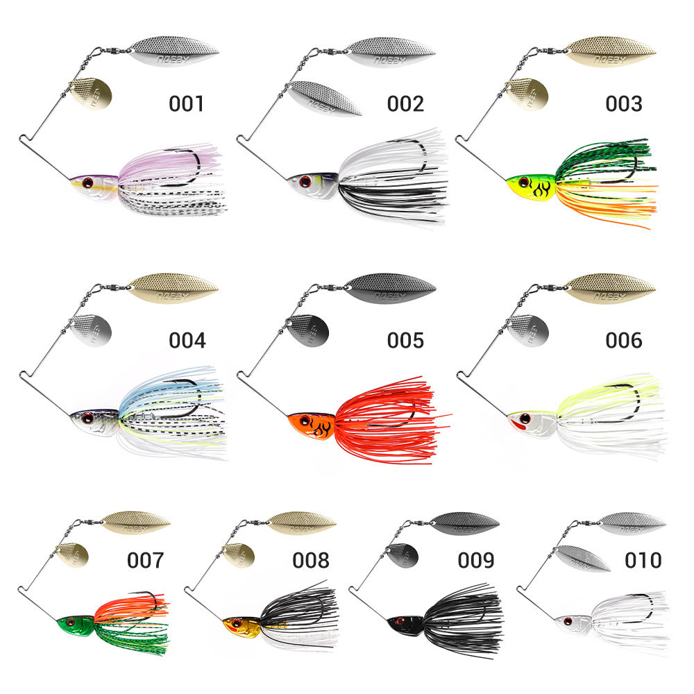 Noeby Spinnerbait 10.5g 14g 21 - Jig Head Lure のレビューと価格