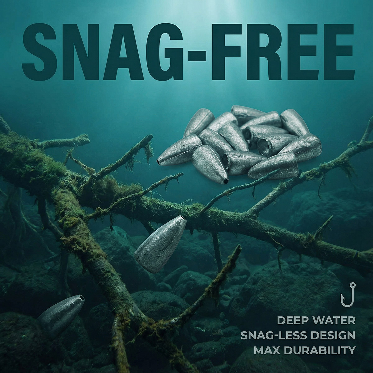 Fishing Weight Sinkers,Removab - Bass Fishing Lure のレビューと価格