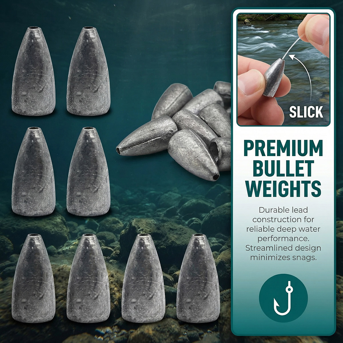 Fishing Weight Sinkers,Removab - Bass Fishing Lure のレビューと価格