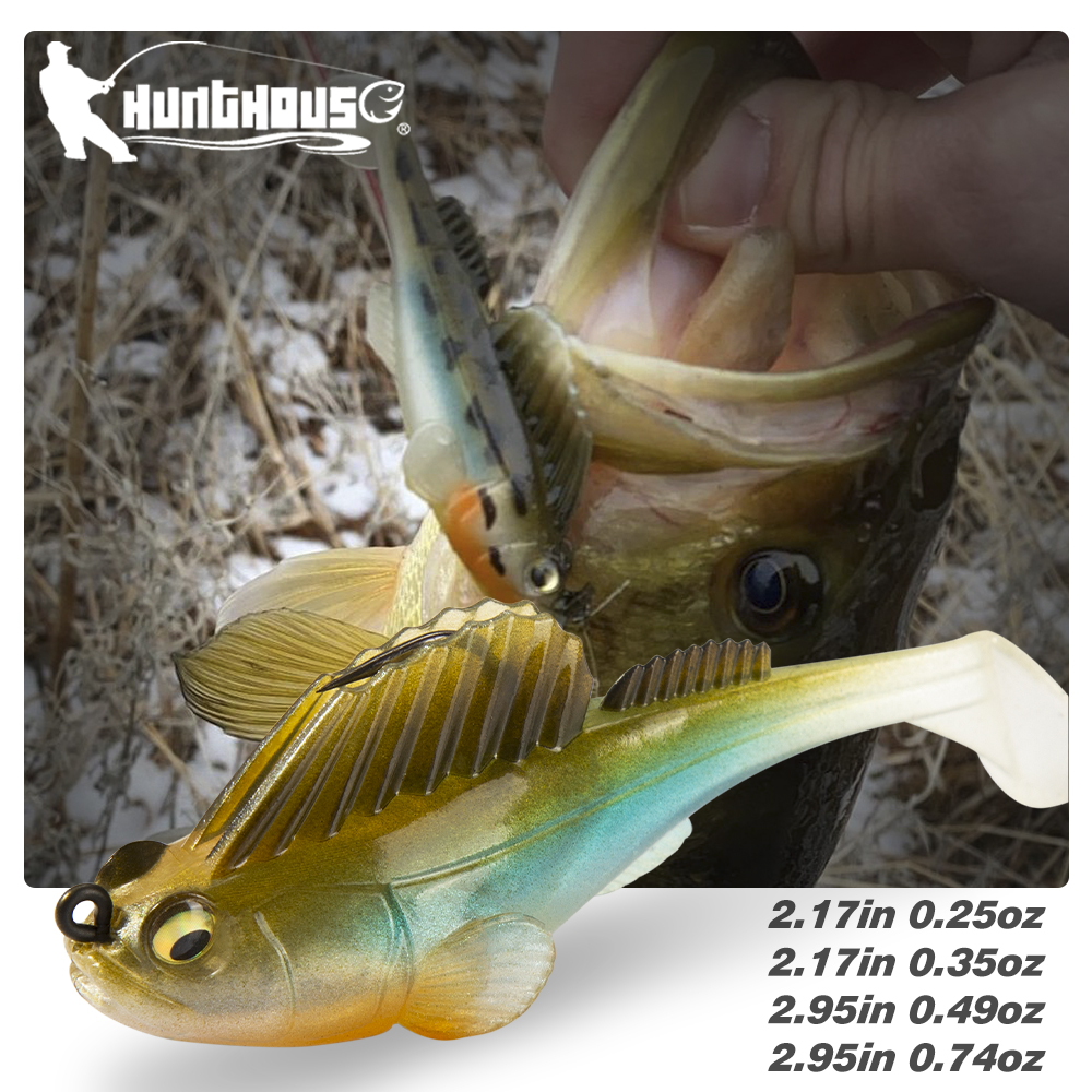 Hunthouse Fishing Lure Soft Ba - Jig Head Lure のレビューと価格