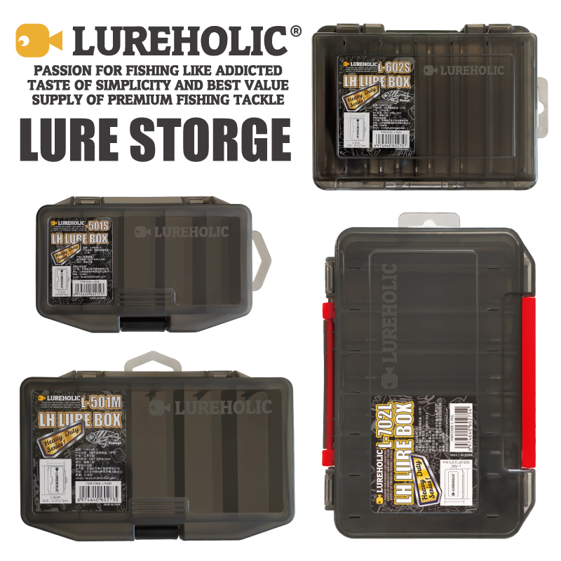 LUREHOLIC Lure Box FishingTack - Jig Head Lure のレビューと価格