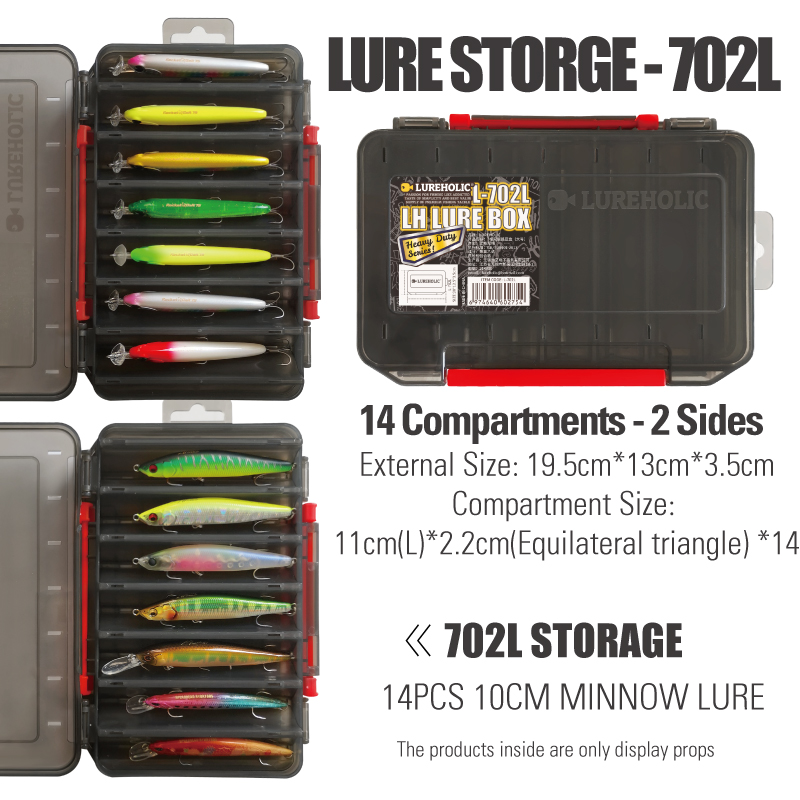 LUREHOLIC Lure Box FishingTack - Jig Head Lure のレビューと価格