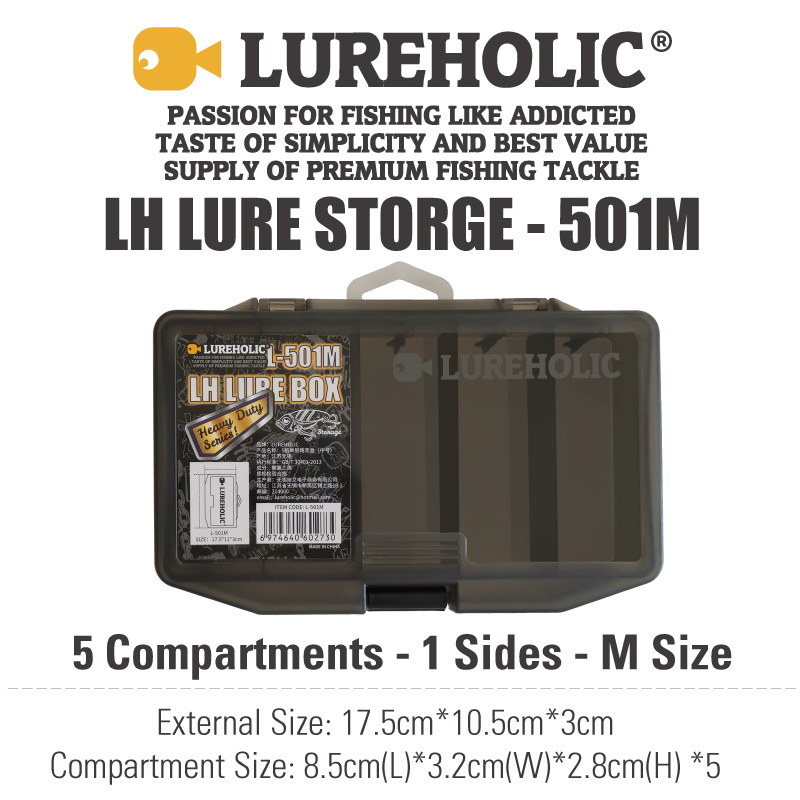 LUREHOLIC Lure Box FishingTack - Jig Head Lure のレビューと価格
