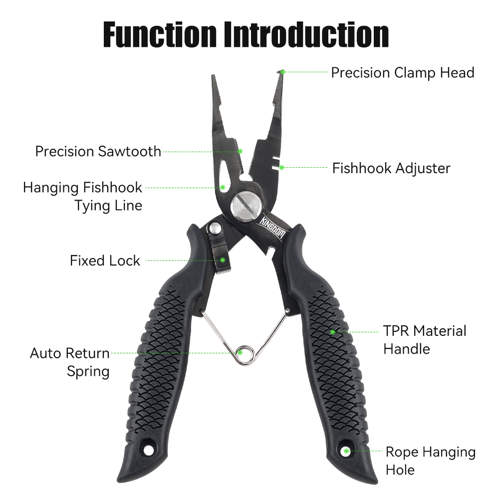 Kingdom Fishing Pliers Multifu - Fishing Equipment Hanger のレビューと価格