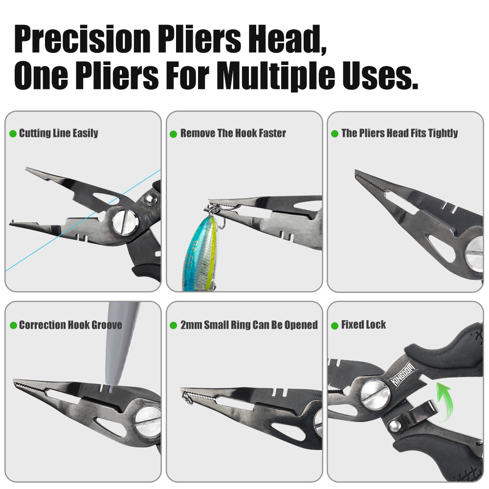 Kingdom Fishing Pliers Multifu - Fishing Equipment Hanger のレビューと価格