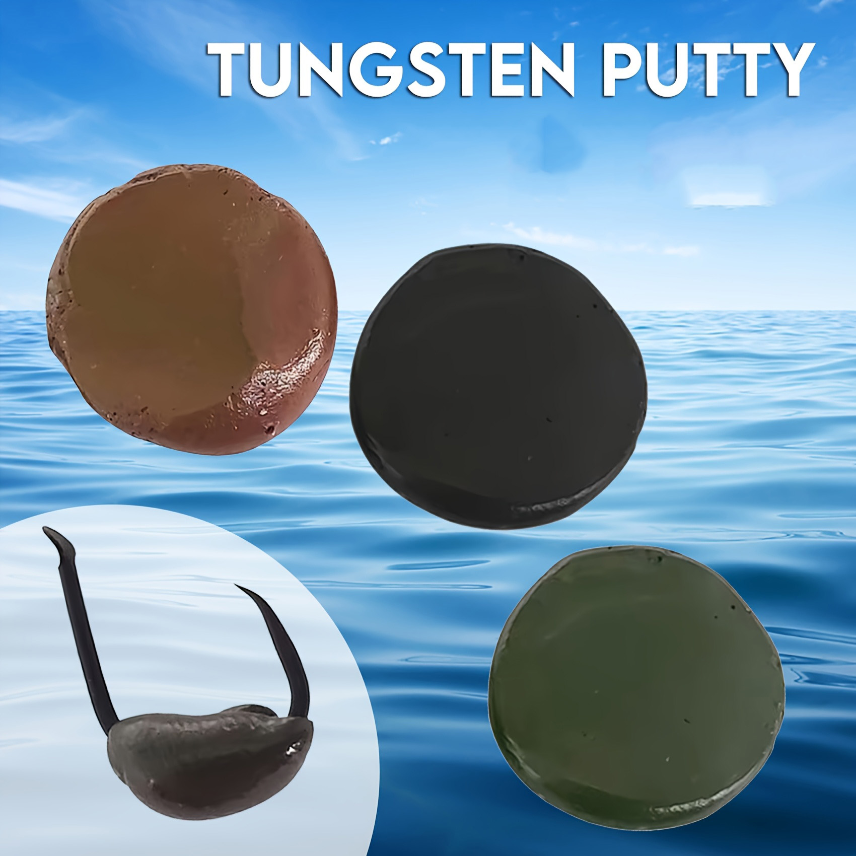 Tungsten Putty 0.5oz(15g) Tika - Tungsten Sinkers のレビューと価格
