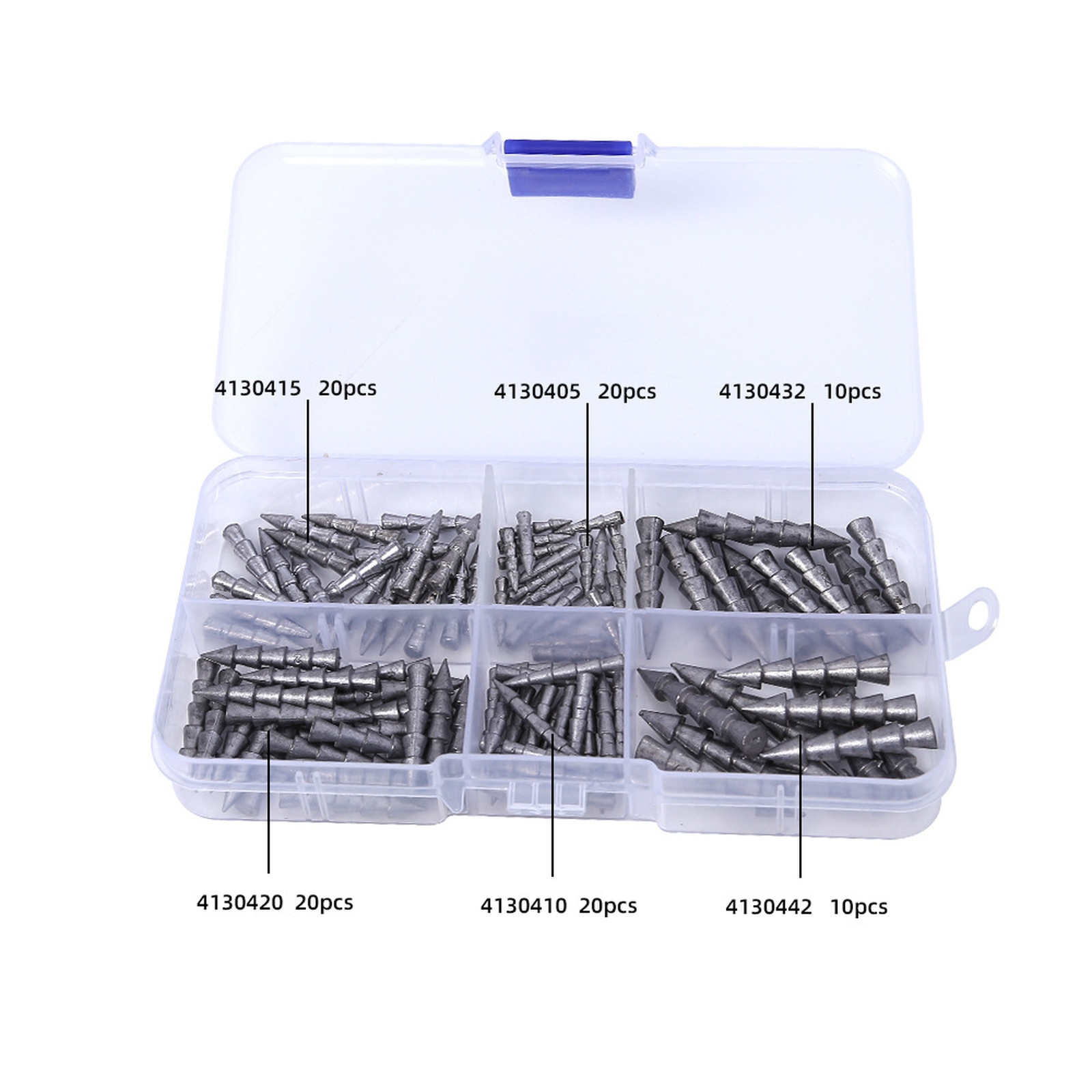 Tungsten Nail Weights 100 Kit  - Tungsten Sinkers のレビューと価格