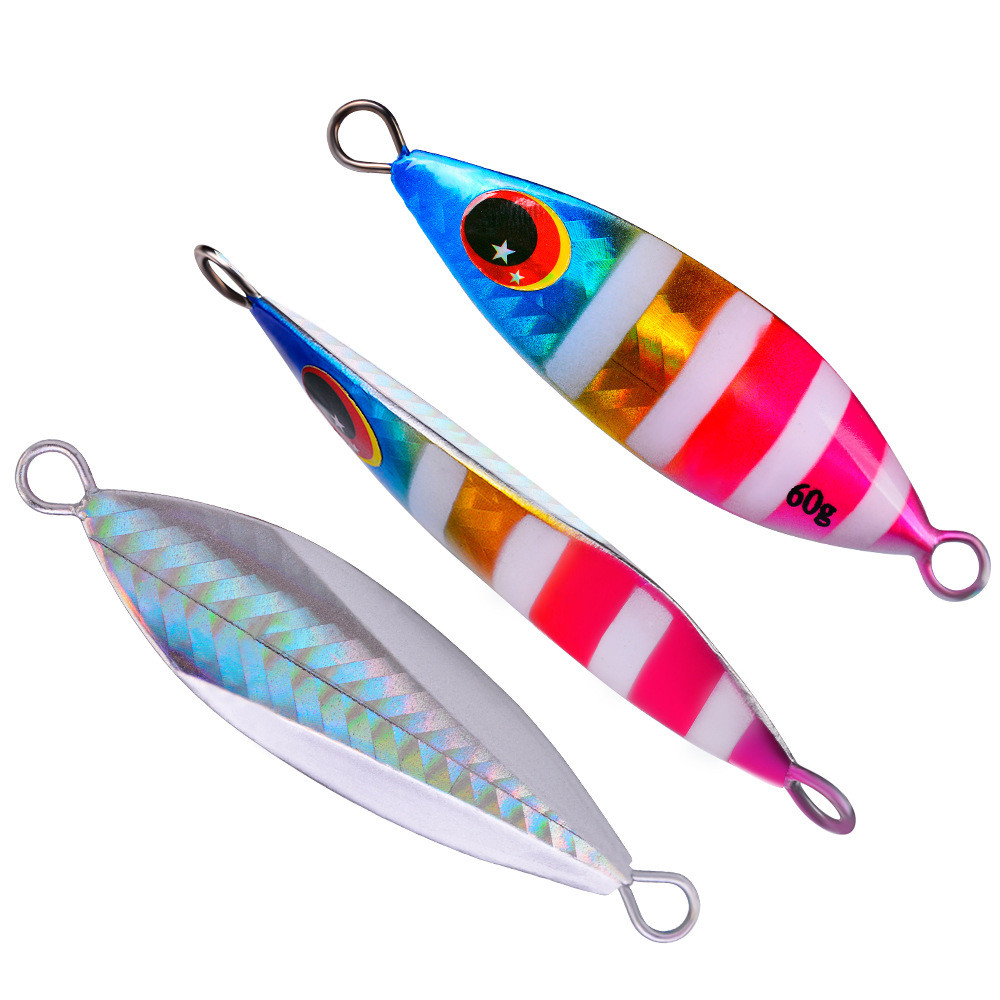 Metal Slow Jig Lure Hard Artif - Jig Head Lure のレビューと価格