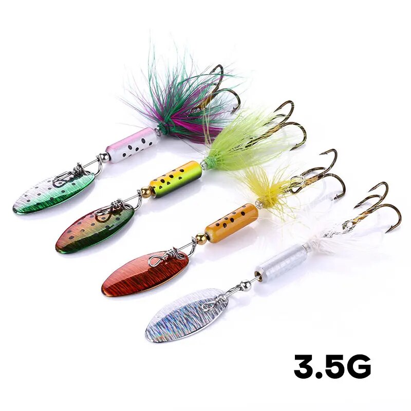 Metal VIB Lures 1PCS 3.5g Feat - Bass Fishing Lure のレビューと価格
