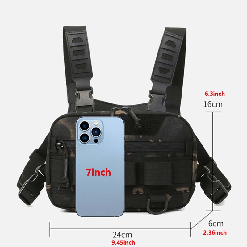 Men's Tactical Chest Bag, Mult - Fishing Equipment Essentials のレビューと価格