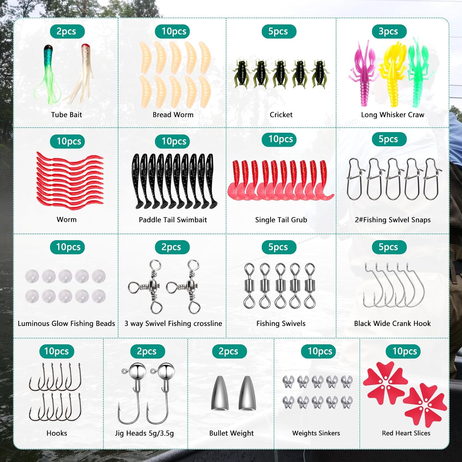 Fishing Lures - Tackle Box wit - Bass Fishing Lure のレビューと価格