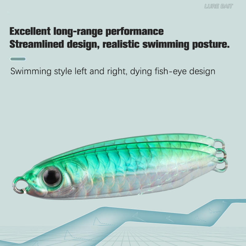 Micro Metal Jig 7g 10g 15g 20g - Jig Head Lure のレビューと価格