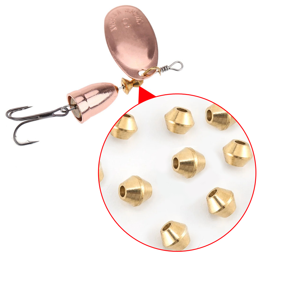 40pcs DIY Lure Brass Fishing B - Bass Fishing Lure のレビューと価格