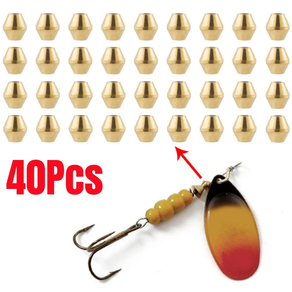 40pcs DIY Lure Brass Fishing B - Bass Fishing Lure のレビューと価格