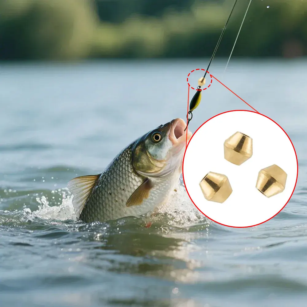 40pcs DIY Lure Brass Fishing B - Bass Fishing Lure のレビューと価格