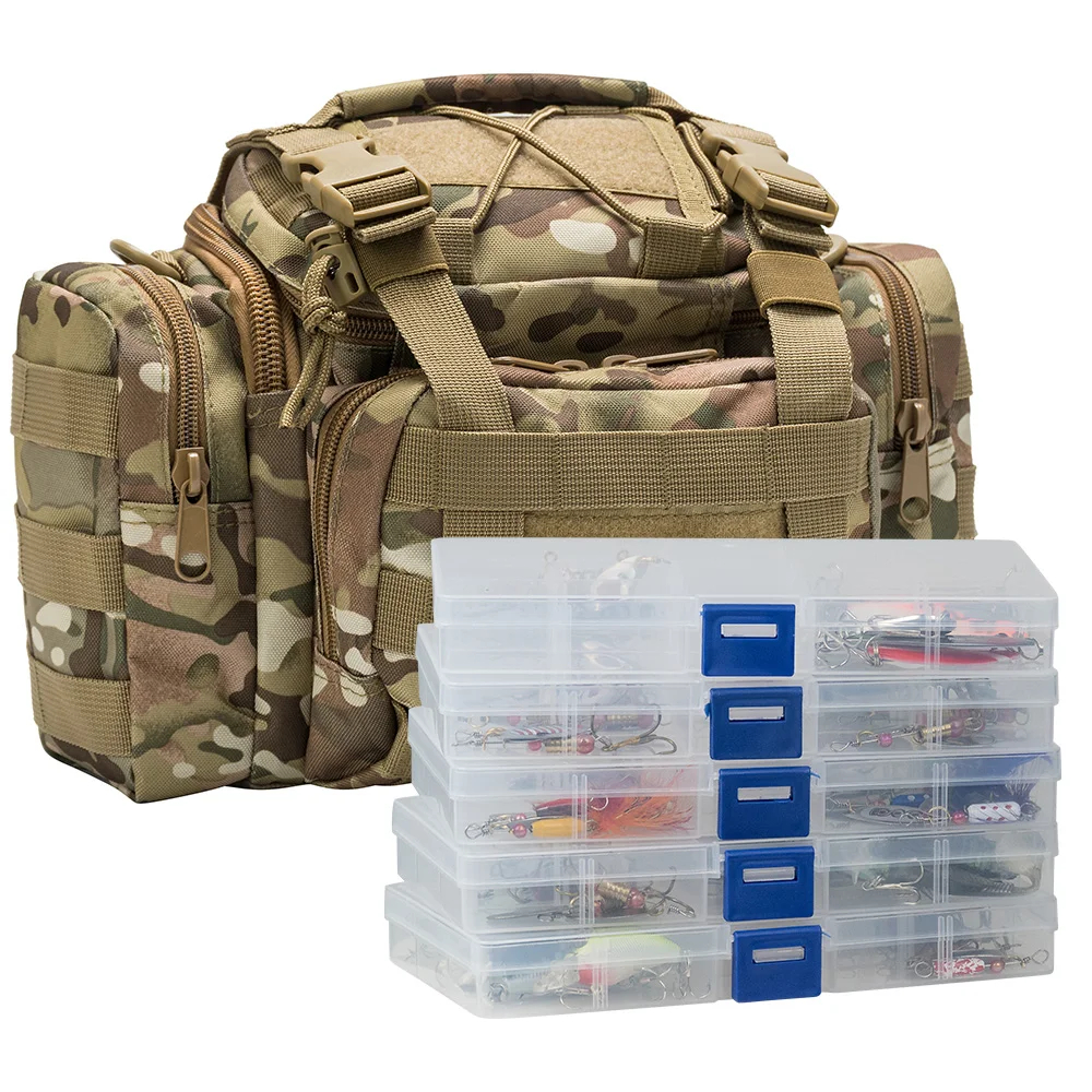 60pcs Fishing Lure Kit with Ta - Bass Fishing Lure のレビューと価格