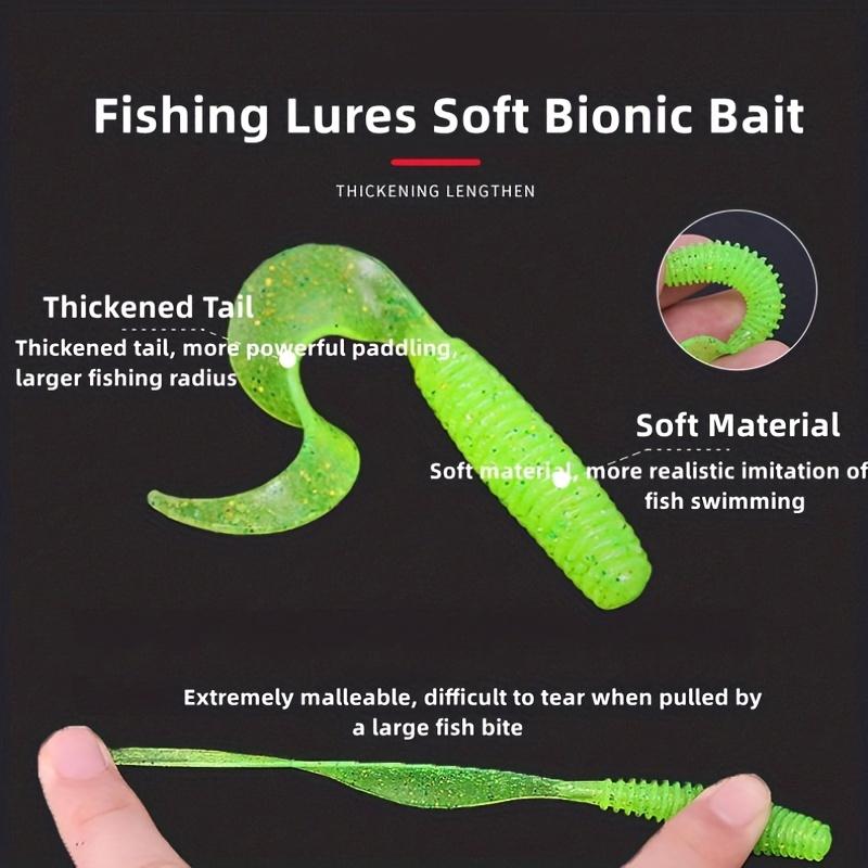 40/20/15PCS Soft Fishing Lures - Jig Head Lure のレビューと価格