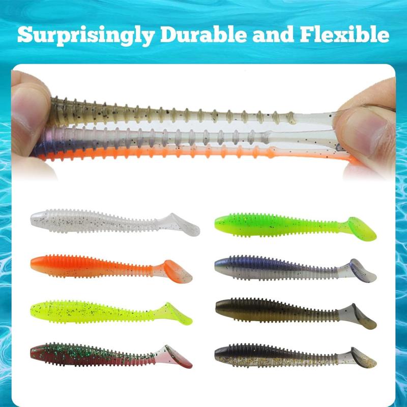 40/20/15PCS Soft Fishing Lures - Jig Head Lure のレビューと価格