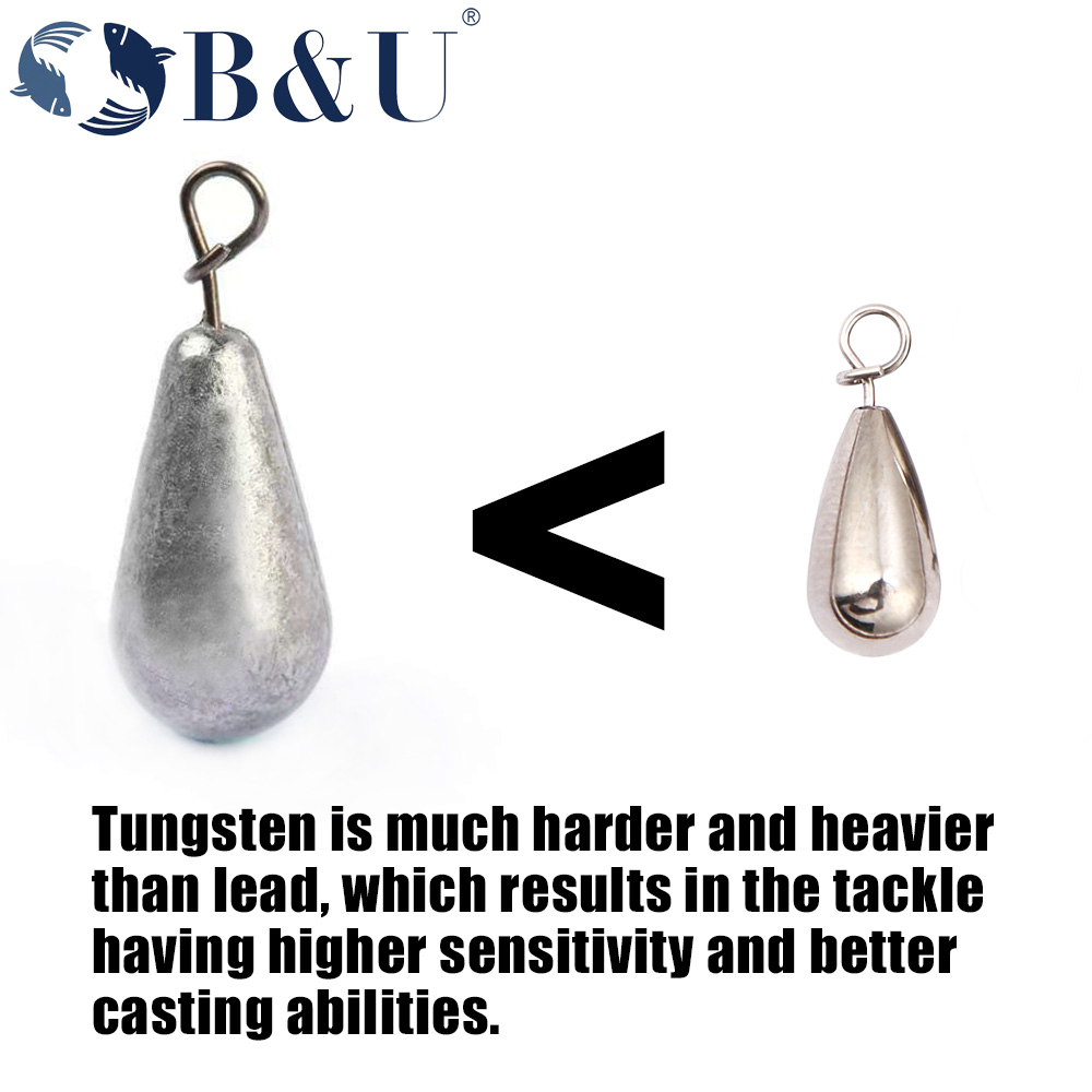 B&U Tungsten Fastach Sinker Fi - Tungsten Sinkers のレビューと価格