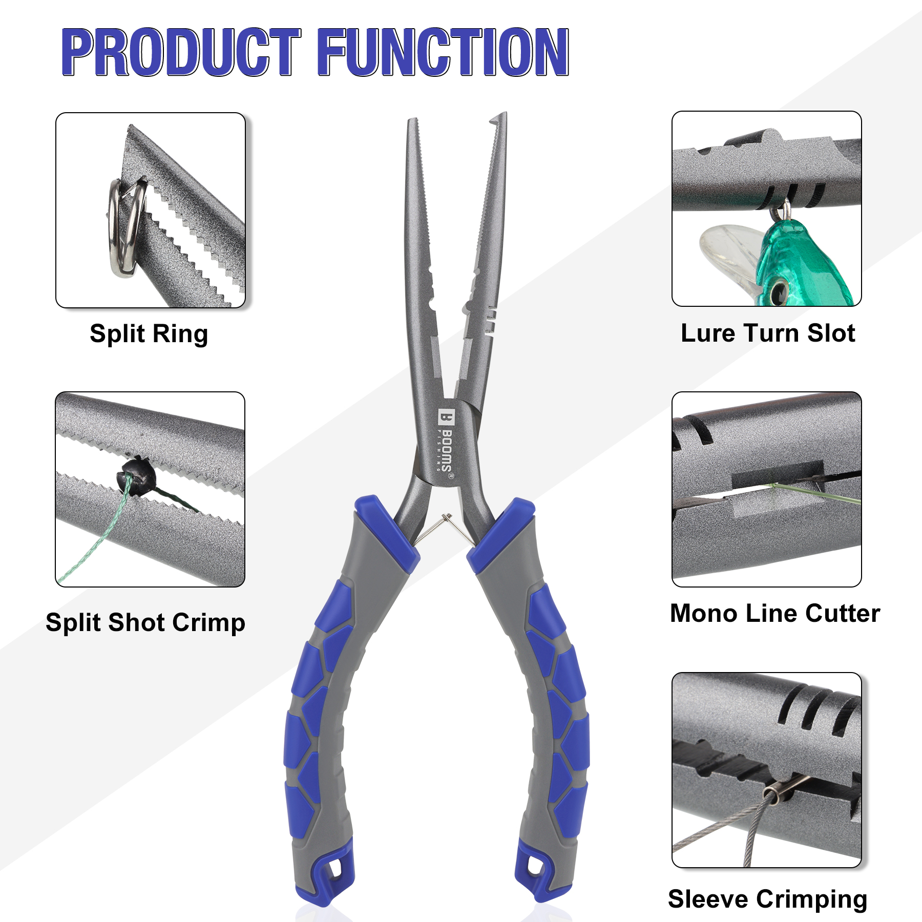 Booms Fishing 23cm Pliers and  - Fishing Equipment Hanger のレビューと価格
