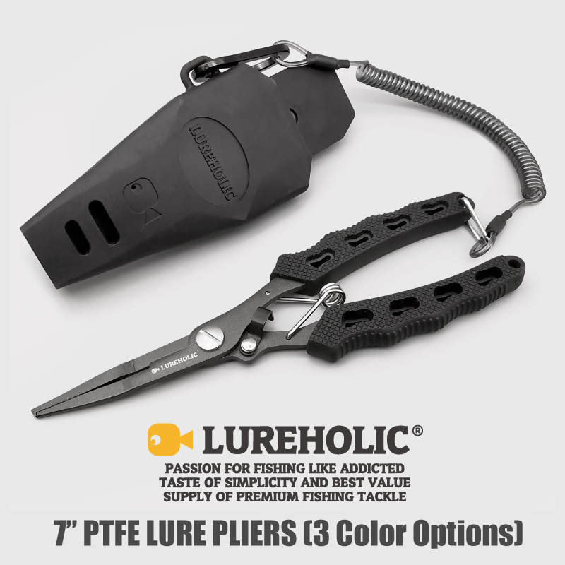 Lureholic 7” PTFE Coated Lure  - Fishing Equipment Hanger のレビューと価格