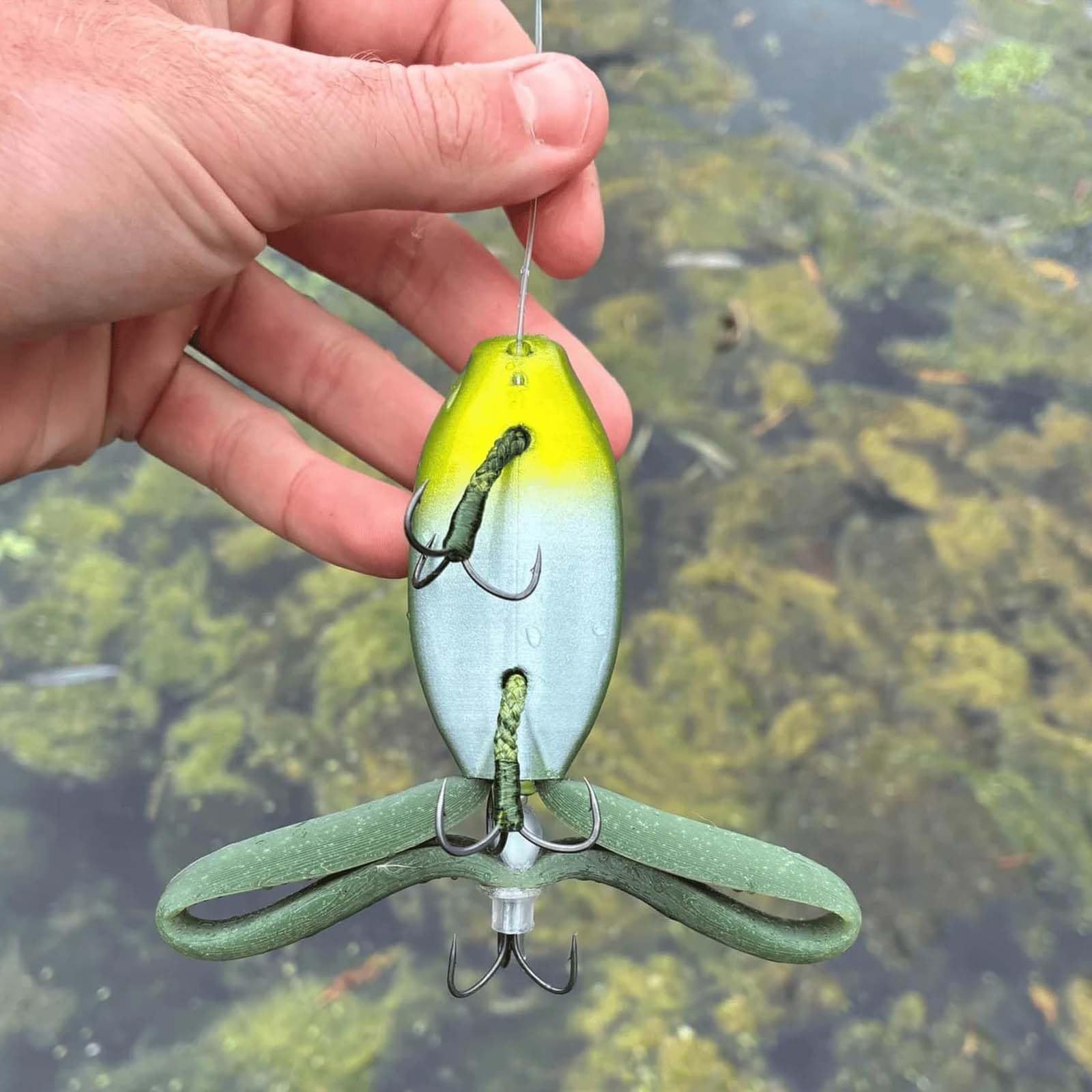 Soft Bait Bass Frog Lures For  - Bass Fishing Lure のレビューと価格